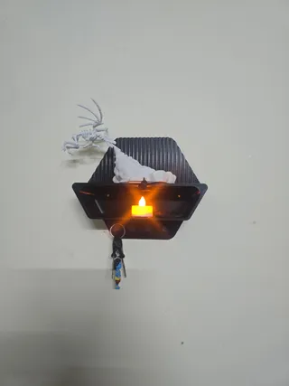 Custom 3D model — 3D printed from a photo